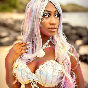 Mermaid Bra Glamour Tops