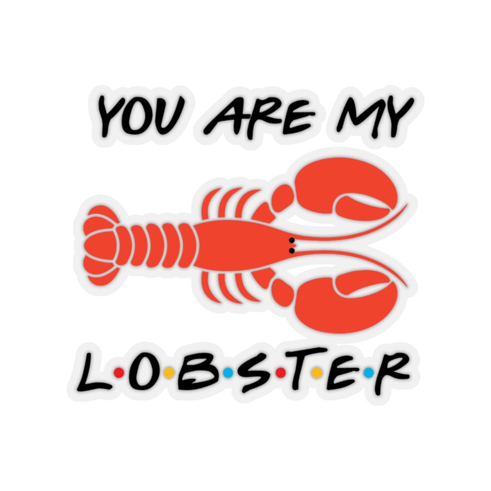 LOBSTER FRIENDS Stickers Etsy
