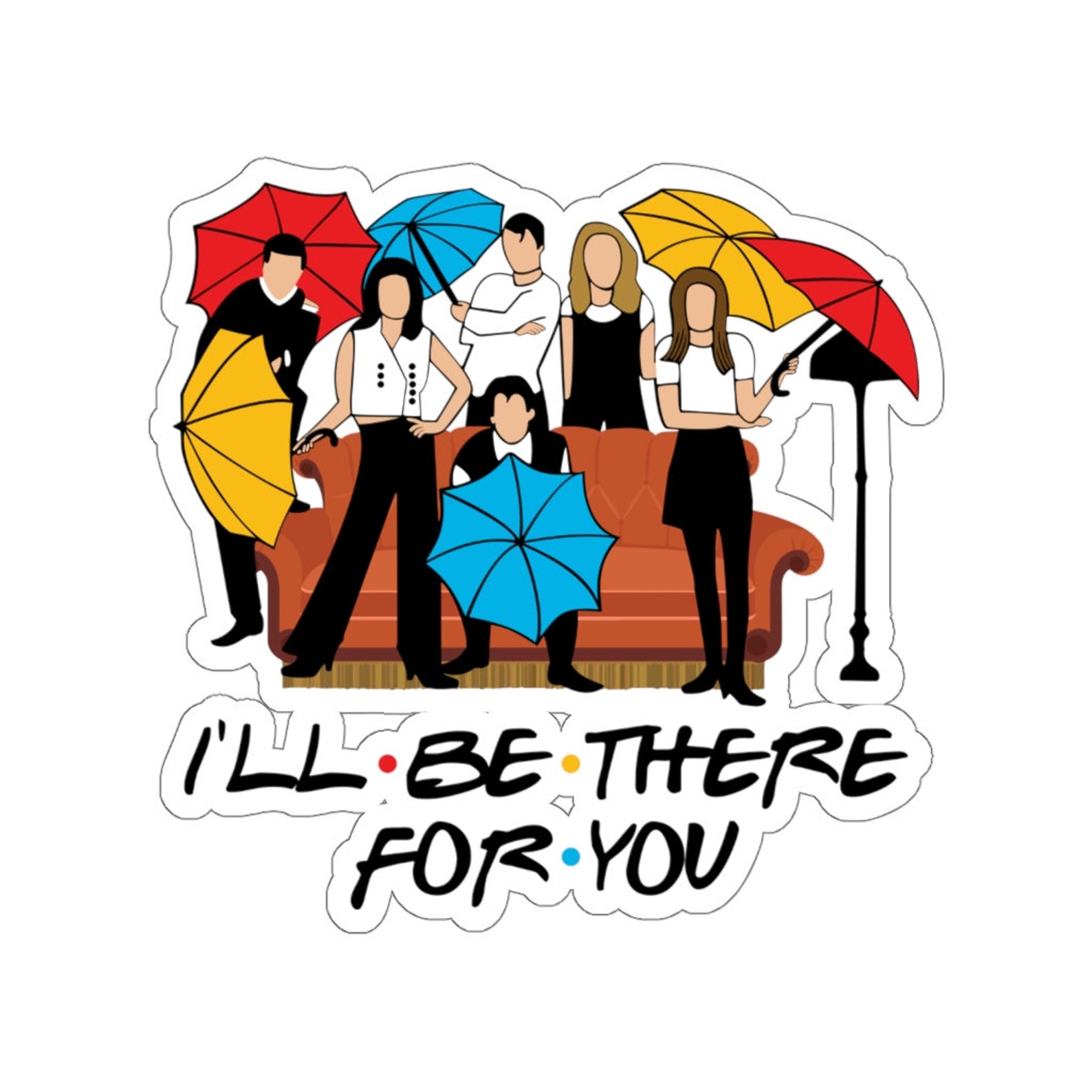 FRIENDS Stickers Etsy