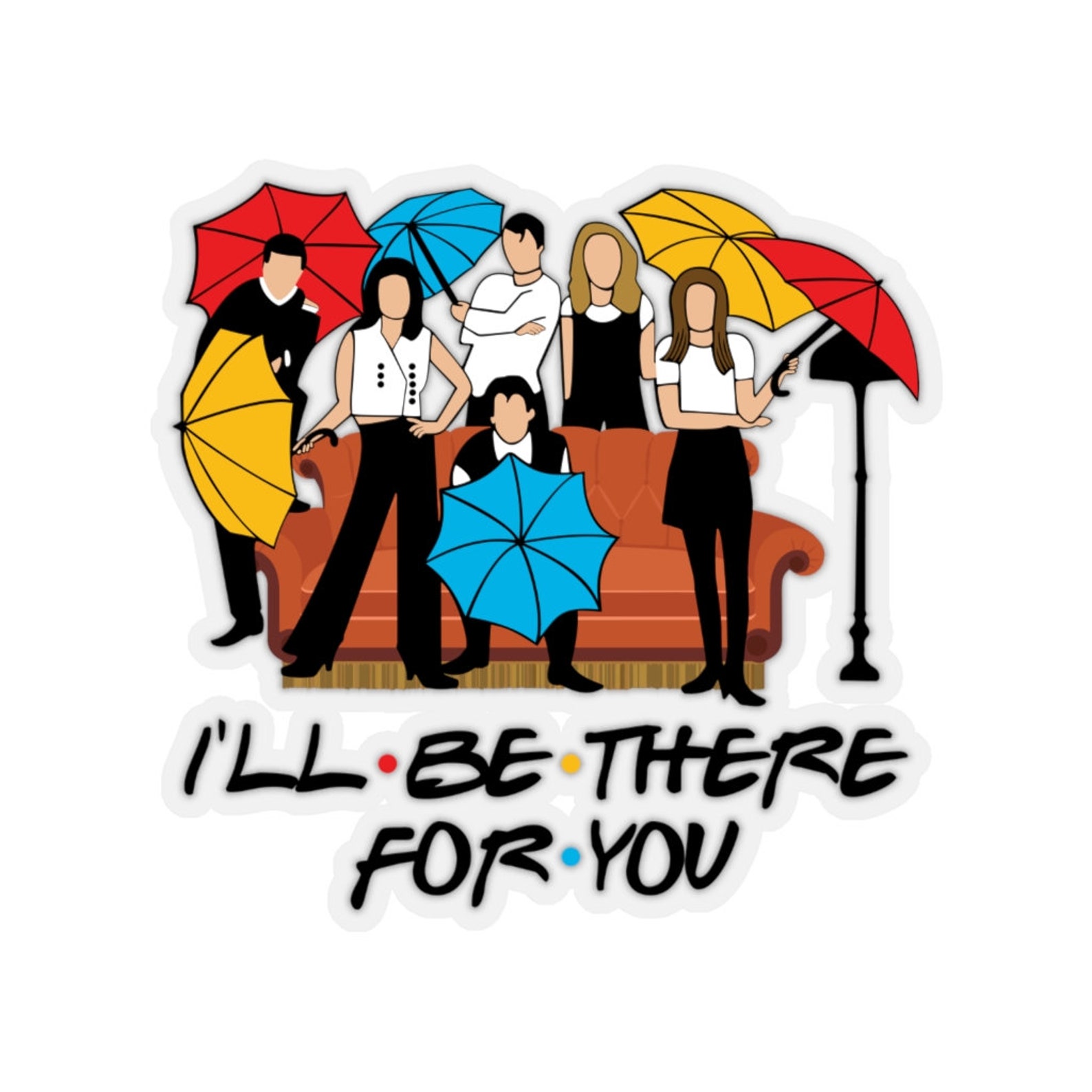 FRIENDS Stickers Etsy