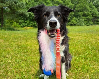 Faux Fur Ball Tug ~ 2 sizes