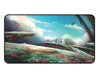 Arcane Season 2 Viktor und Jayce Schreibtischmatte, Gaming Schreibtischmatte, League of Legends Mauspad für Computer