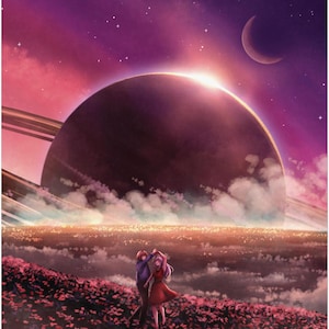 Xenoblade Chronicles Poster Print Klaus and Galea&#39;s Last Dance (3 Sizes)