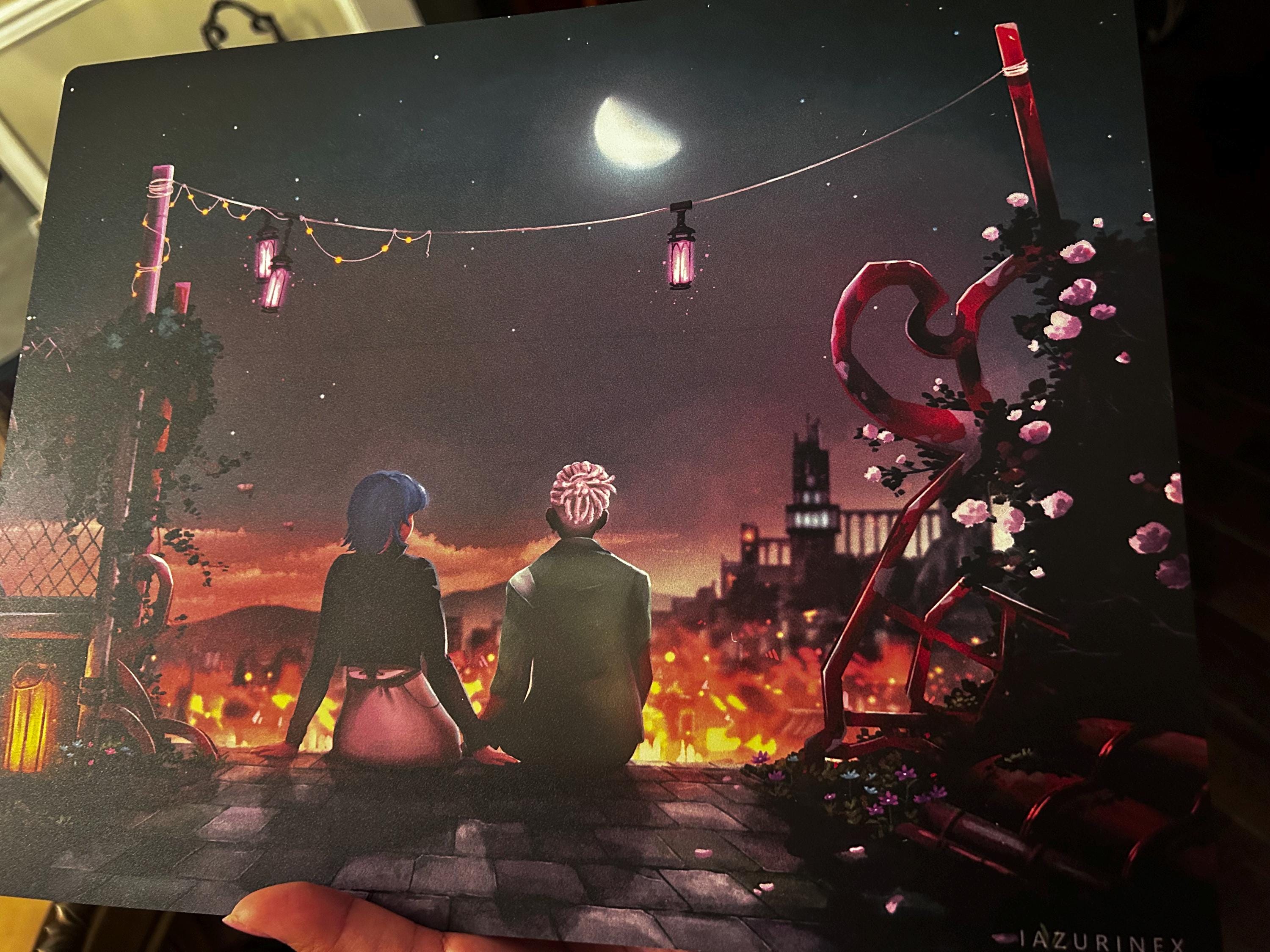 Arcane League of Legends Ekko and Jinx Powder Metal Art Print Poster - Etsy