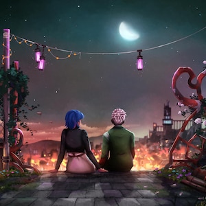 Arcane Season 2 Timebomb Ekko and Jinx Poster Art League of Legends Fan Gift