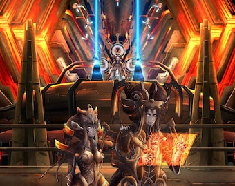 Xenoblade Chronicles - In Agniratha Impresión mate de 11 x 17