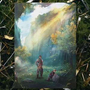 Xenoblade Chronicles Shulk and Reyn Video Game Softcover Journal (100 Pages)