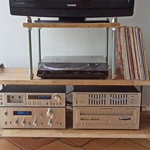 Meuble hifi bois d'occasion - Ameublement
