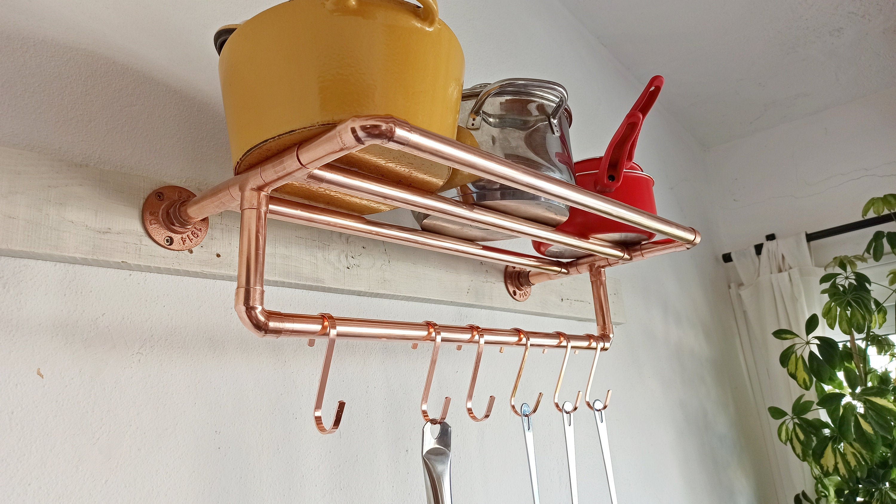 REGALHALTER 3046 » KUPFER GEBÜRSTET