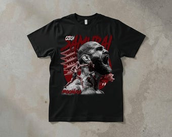 Jiri Prochazka Czech Samurai T-Shirt, Vintage Retro Streetwear UFC MMA Top, Graphic Tee for Men and Women, gift for men