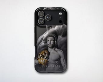Dricus Du Plessis Phone Case, Stillknock UFC MMA Design, South African Fighter MagSafe Gift iPhone Pro Max 17 16 15 14 13 Samsung Galaxy S26