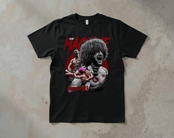Merab Dvalishvili The Machine T-Shirt, Vintage Retro Streetwear UFC MMA Top, Graphic Tee for Men and Women, gift for men