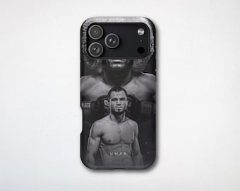 Umar Nurmagomedov Phone Case, UFC MMA Fighter Design, Combat Sports, MagSafe Fighter Gift, iPhone Pro Max 17 16 15 14 13 Samsung Galaxy S26