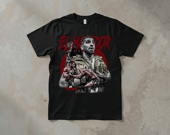 Ilia Topuria El Matador T-Shirt, Vintage Retro Streetwear UFC MMA Top, Graphic Tee for Men and Women, gift for men
