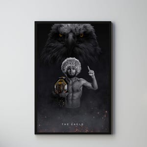 Khabib Nurmagomedov, Poster, UFC Poster, Poster-Ideen, Kämpfer Poster, Athleten Motivation, Wanddeko