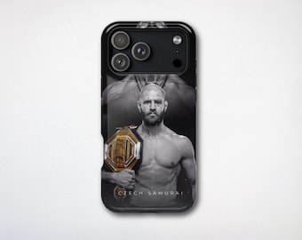 Jiri Prochazka Phone Case, The Czech Samurai UFC MMA Fighter, Samurai Fighter Gift, MagSafe iPhone Pro Max 17 16 15 14 13 Samsung Galaxy S26