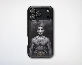 Sean Strickland Phone Case, UFC MMA Fighter Design, American Fighter Gift, MagSafe iPhone Pro Max 17 16 15 14 13 Samsung Galaxy S26