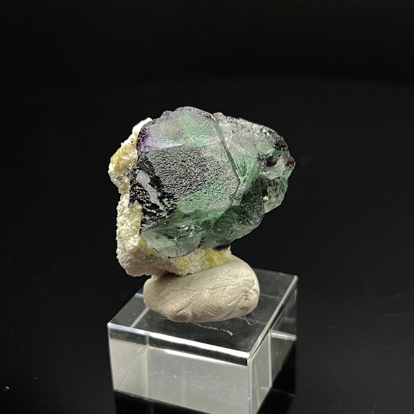 Bi Colored Fluorite On Muscovite | Erongo Namibia | American Seller | Fast Shipping