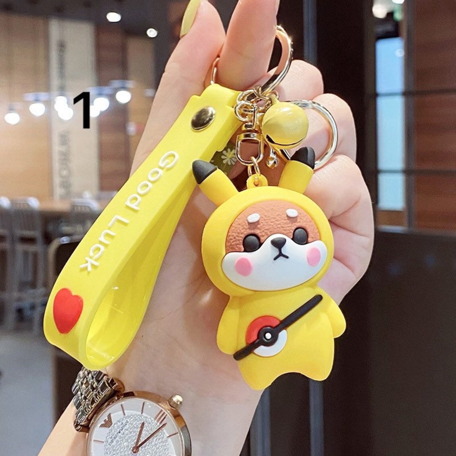 Adorable Puppy Keychain Etsy