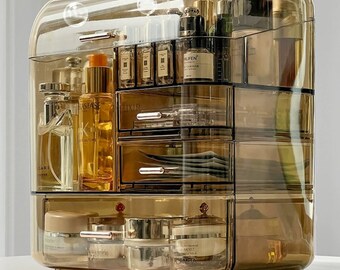 Large Capacity Transparent Cosmetic Organizer