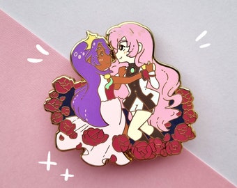 Revolutionary Girl Utena + Anthy enamel pin