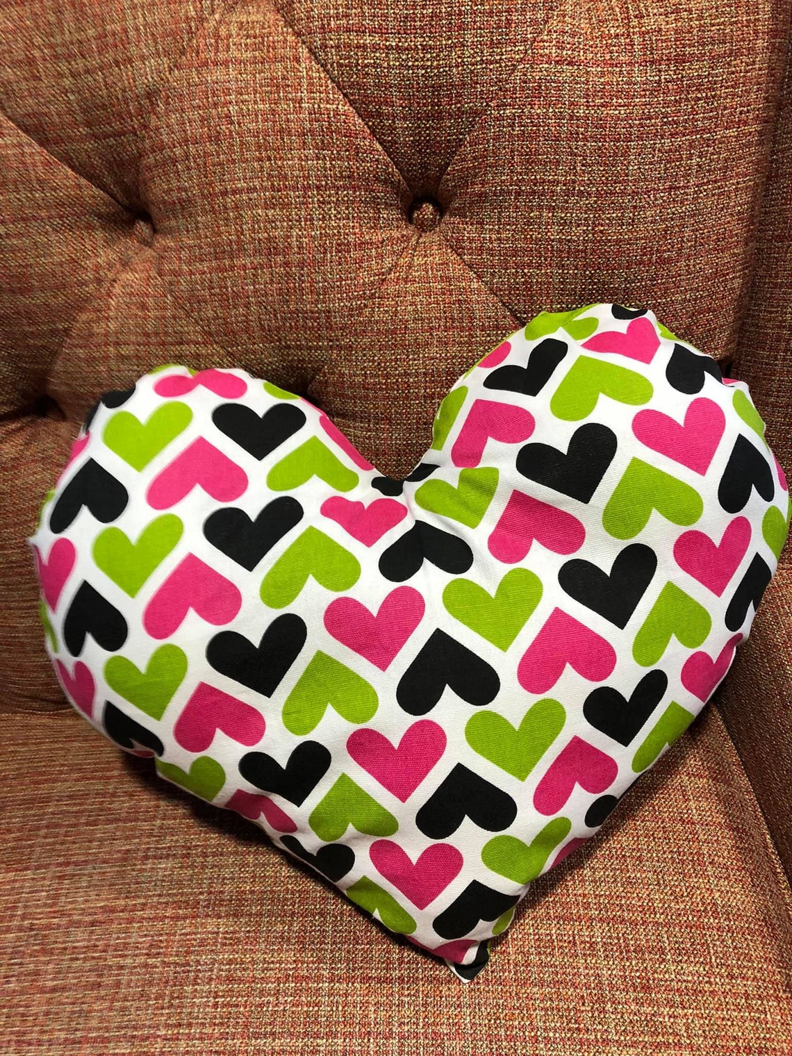 Heart Shape Pillow Sewing PDF Patterns / Multiple Size Pillow Etsy