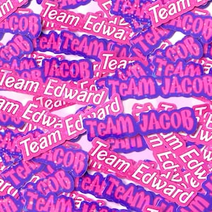 Twilight Team Stickers