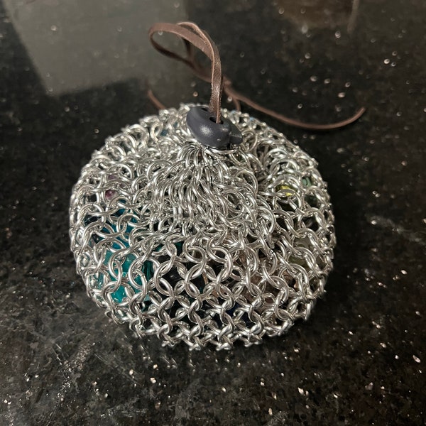 Chain Mail Dice Bag