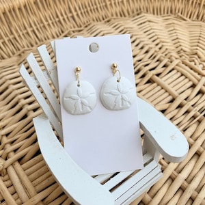 Sand dollar Earrings