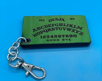 Leather Ouija Board Keychain / Ouija Board / Keys