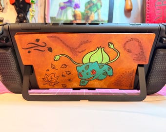 Custom Leather Nintendo Switch 2 / Back Plate / Decor