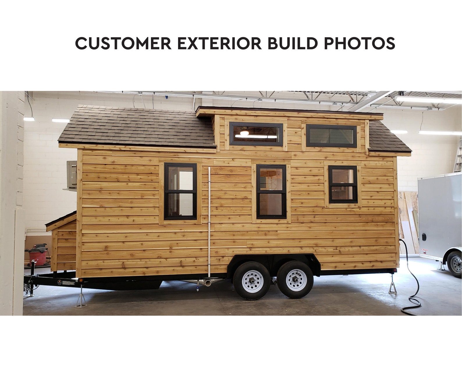Tiny House With Loft Cabin DIY Plans | 8' X 24' Mobile Tiny Home Build ...