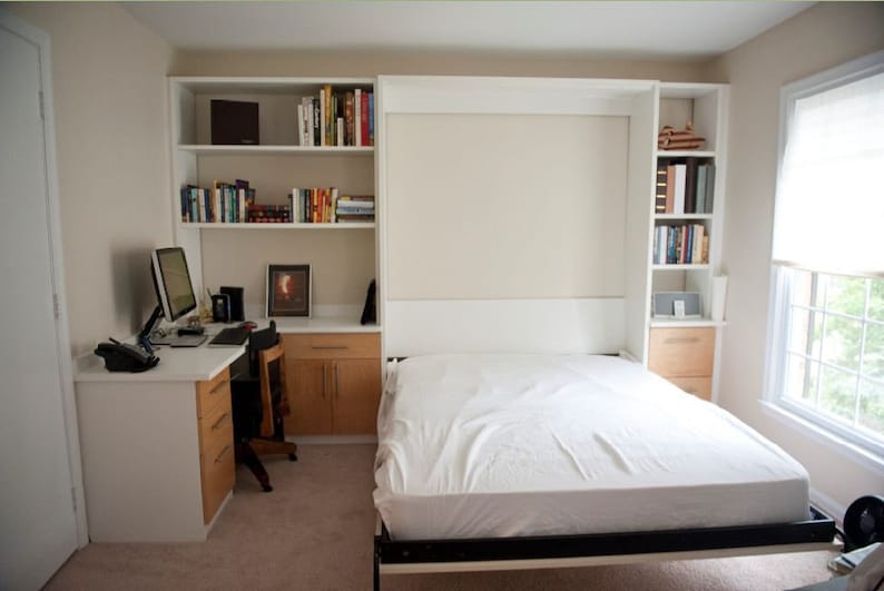 DIY Plan to Build a Murphy Bed Full Size Foldable Bed PDF Plans Etsy