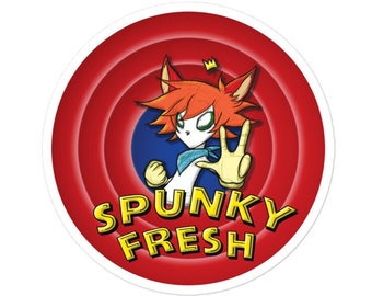 Looney Fresh (Circles) - Sticker - Warner Bros. Looney Tunes Inspired Cartoon Streetwear