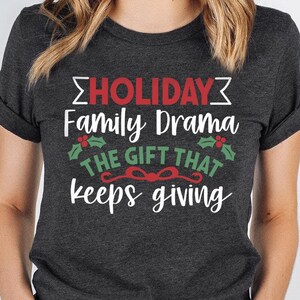 Family Holiday T-Shirt, Cute Christmas Tee, Cute Christmas Shirt, Funny Xmas Sweatshirt, Xmas Gift for Family, Matching Holiday Shirts