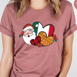 Mexican Santa Christmas Shirt, Christmas Santa Sweatshirt, Retro Santa Shirt Gift for Women, Santa Sweatshirt, Women Gift for Christmas