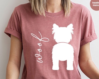 Westie Shirt, West Highland Terrier, Westie Dog Tee, Westie Mama Shirt, Dog Dad Gift, West Highland White Terrier, Dog T Shirt, Westie Dog