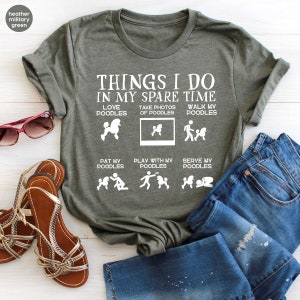 a t - shirt that says things i do in my spare time