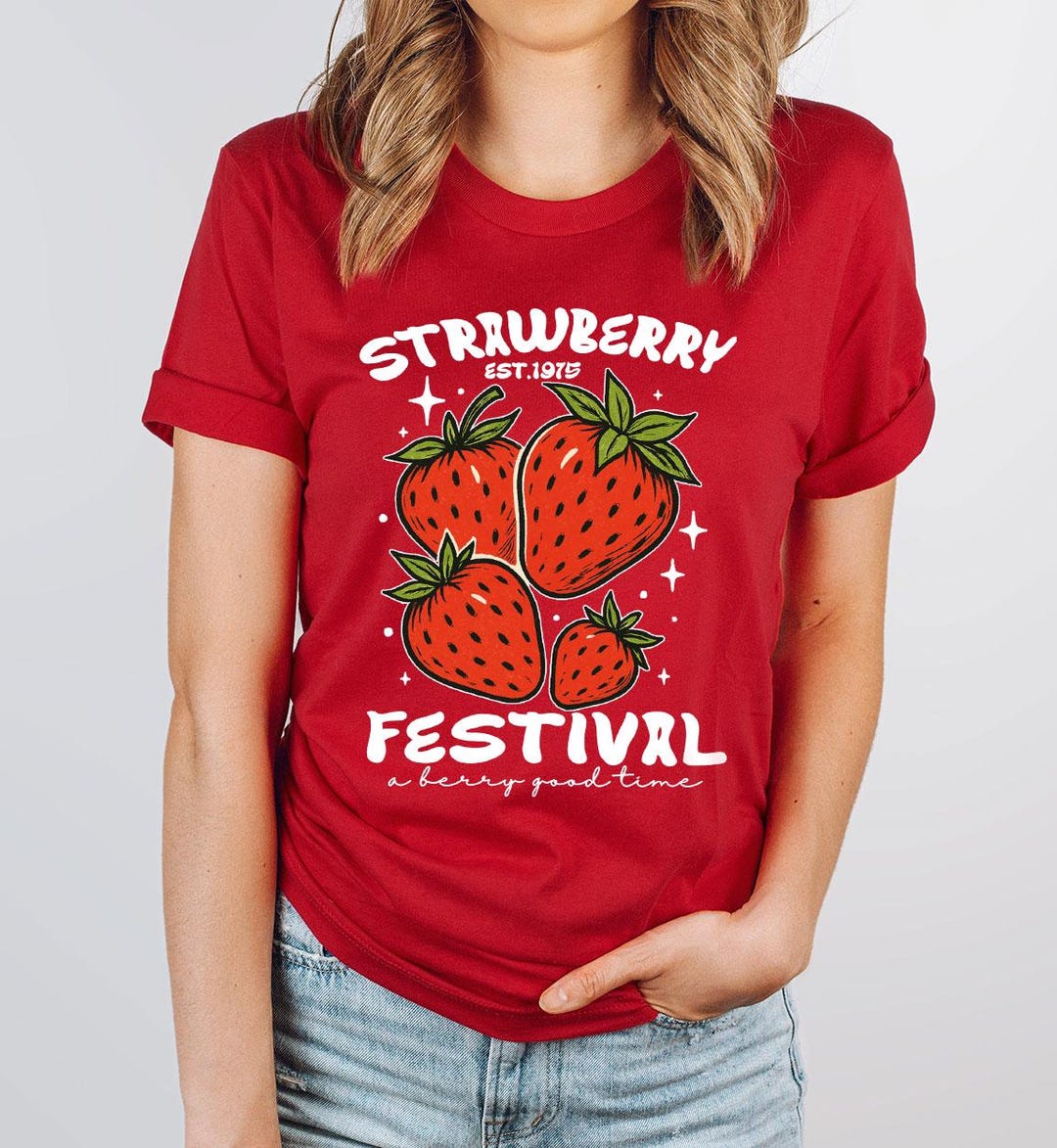 Strawberry Festival Graphic Tee main image 1