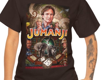 Jumanji Robin Williams Retro Adventure Movie T Shirt - Etsy 日本