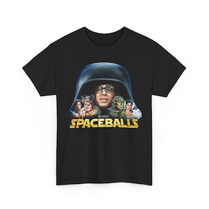 Space balls Unisex Heavy Cotton Tee, Galaxy Print Graphic Shirt, Celestial Theme T-Shirt, Astronomy Lover Gift, Outer Space Clothing, Cosmic