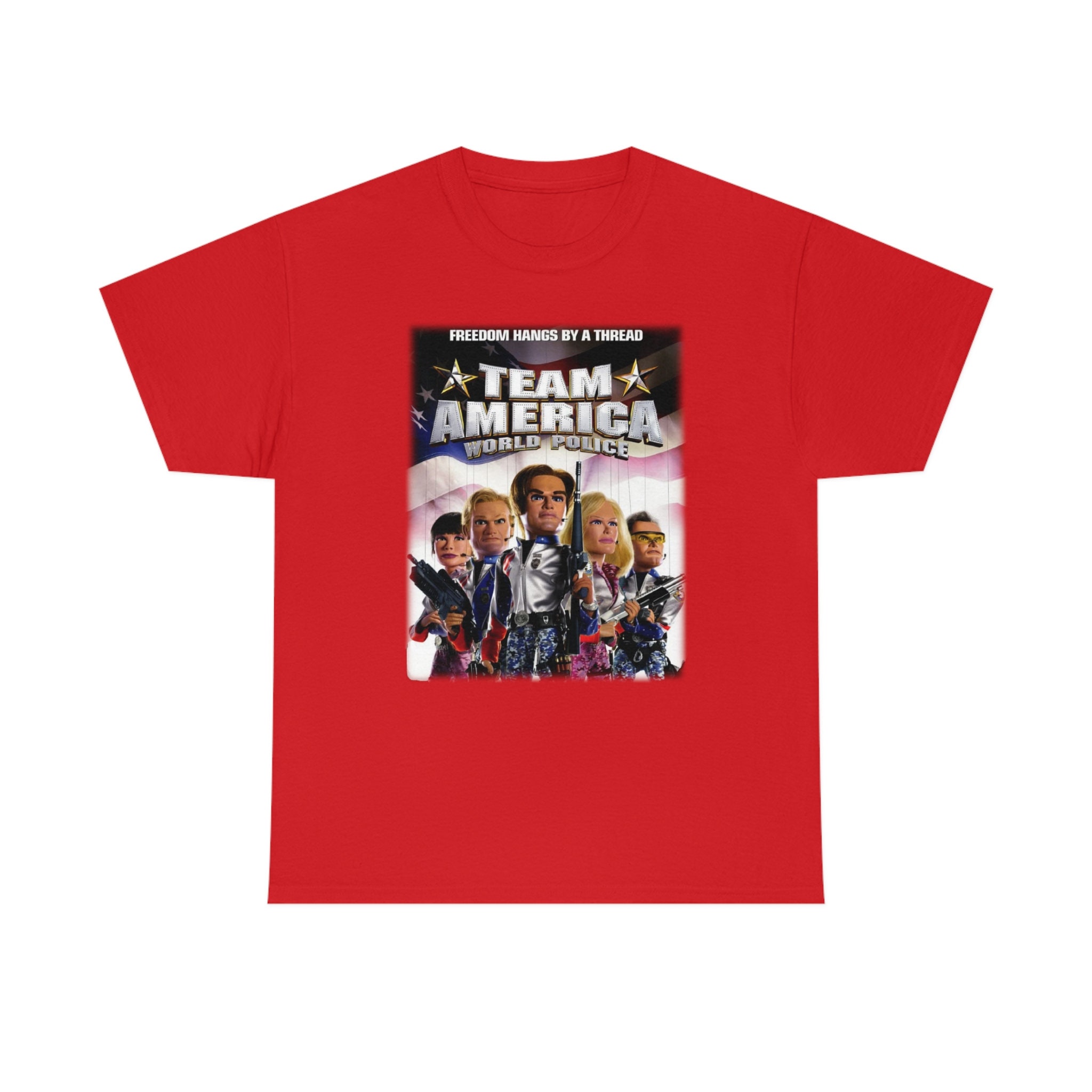 Team America World Police T Shirt | Funny Movie Tee Adults - Etsy