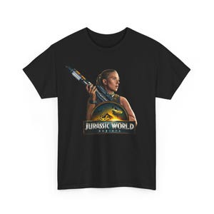 Jurassic World Rebirth T-Shirt, Dinosaur Lover Tee, Unisex Graphic Tee, Movie Theme Top, Jurassic Park Fan Shirt