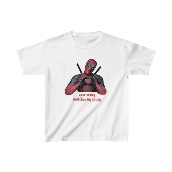 Camiseta de la pelicula Deadpool para ninos cartel de pelicula de manga corta unisex camiseta fresca camiseta juvenil de color NATURAL tallas de impresion digital XS S M L XL Etsy Mexico