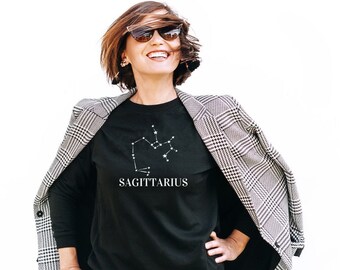 Boogschutter Sweatshirt, Zodiac Constellation Shirt, Boogschutter Shirt, Boogschutter Zodiac Sweatshirt, Boogschutter Cadeau, Verjaardag Shirt