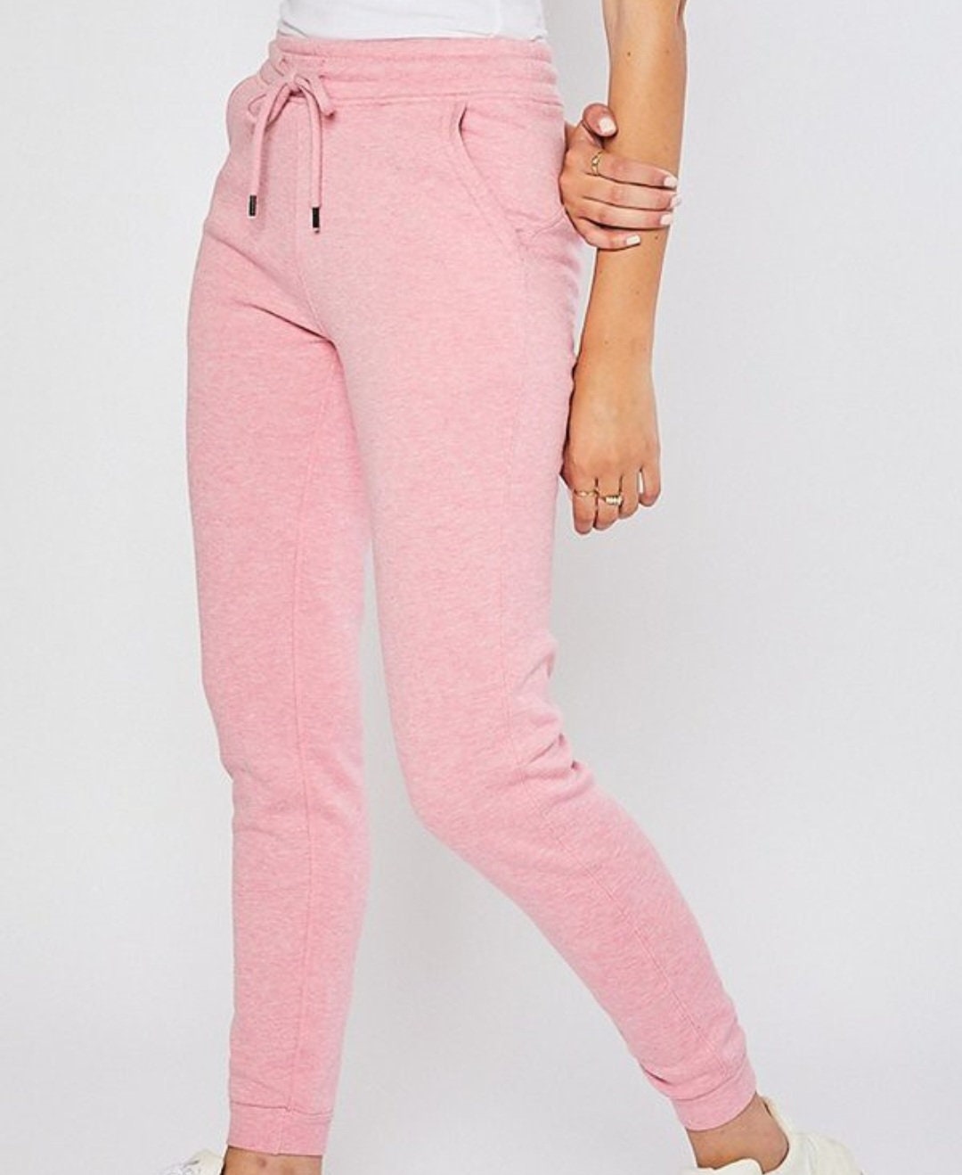 Women's Tapered Jogger Sweatpants, High Waisted Athletic Jogging