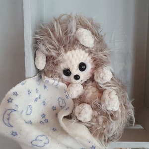 Hedgehog Isabell German crochet pattern Amigurumi crochet pattern