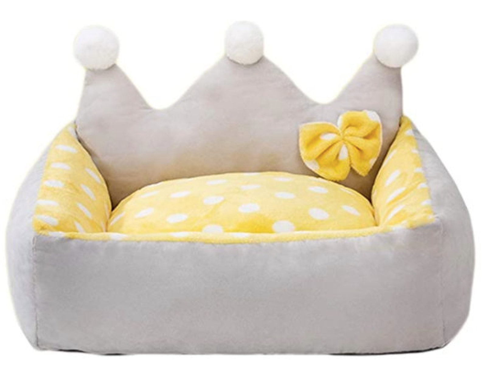 Large Winter Cute Crown Shape Pet Bed for Dog and Cat Pet Sofa Etsy