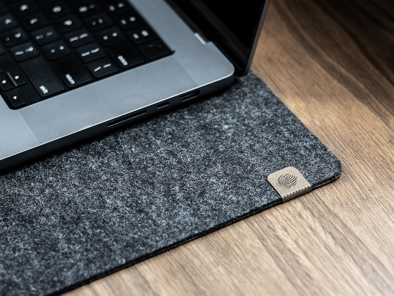Large Mouse Pad Felt Desk Mat, Tech Accessories, Office Desk Accessories Gift for Him Boss Coworker Husband Boyfriend Dad Son Home Office image 4