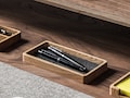 Catch All Tray Wooden desk tray for jewelry, keys, watch, glasses, pens. Rectangle wood tray catchall organizer Gift office desk accessories